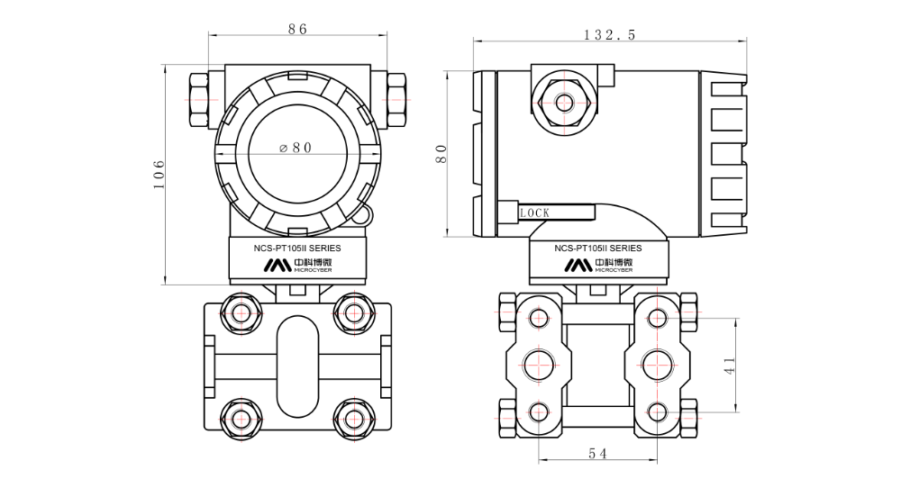 NCS-PT105Ⅱ系列電容式壓力變送器尺寸圖.png